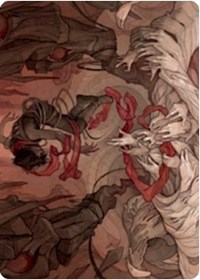 Thwart the Grave Art Card, Art Series: Zendikar Rising