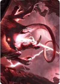 Thundering Rebuke Art Card, Art Series: Zendikar Rising