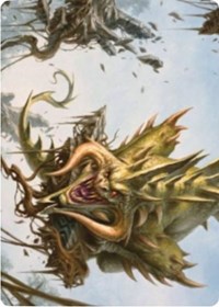 Canopy Baloth Art Card, Art Series: Zendikar Rising