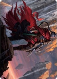 Anowon, the Ruin Thief Art Card, Art Series: Zendikar Rising