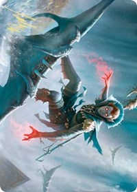 Umara Mystic Art Card (Gold-Stamped Signature), Art Series: Zendikar Rising