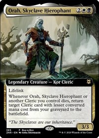 Orah, Skyclave Hierophant, Buy-A-Box Promos