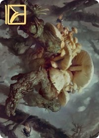 Swarm Shambler Art Card (Gold-Stamped Signature), Art Series: Zendikar Rising