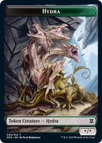 Hydra // Illusion Double-Sided Token, Zendikar Rising