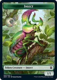 Insect // Kor Warrior Double-Sided Token, Zendikar Rising