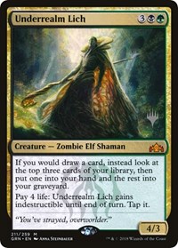 Underrealm Lich, Promo Pack: Zendikar Rising