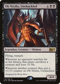 Ob Nixilis, Unshackled, Promo Pack: Zendikar Rising