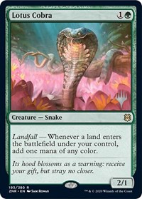 Lotus Cobra, Promo Pack: Zendikar Rising