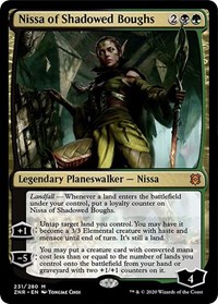 Nissa of Shadowed Boughs, Promo Pack: Zendikar Rising