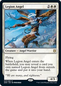 Legion Angel, Promo Pack: Zendikar Rising