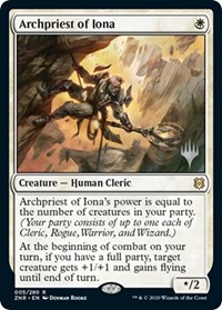 Archpriest of Iona, Promo Pack: Zendikar Rising
