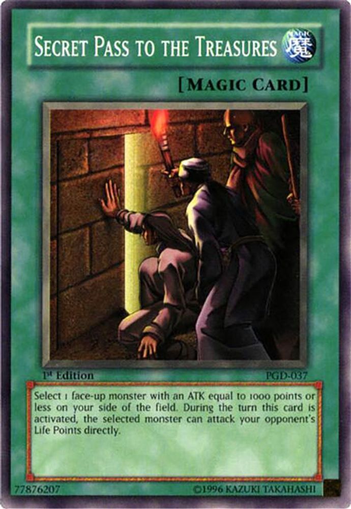 Secret Pass to the Treasures, 1st-edition, front
