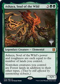 Ashaya, Soul of the Wild, Promo Pack: Zendikar Rising