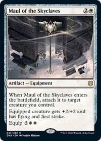 Maul of the Skyclaves, Promo Pack: Zendikar Rising