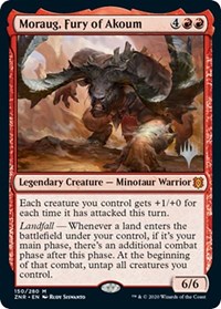 Moraug, Fury of Akoum, Promo Pack: Zendikar Rising