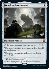 Forsaken Monument, Promo Pack: Zendikar Rising