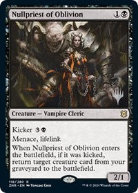 Nullpriest of Oblivion, Promo Pack: Zendikar Rising