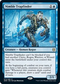 Nimble Trapfinder, Promo Pack: Zendikar Rising