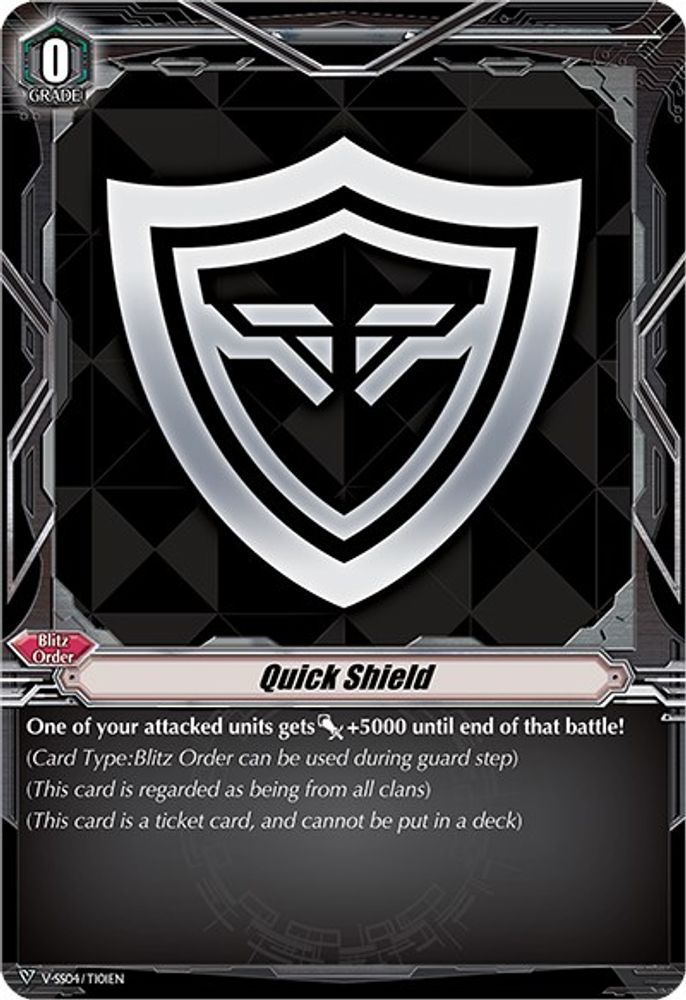 Quick Shield, Standard, front
