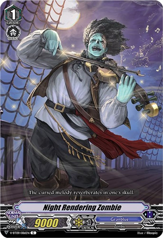 Night Rendering Zombie, Standard, front