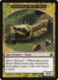 Ravenous Brute Head, Hero's Path Promos