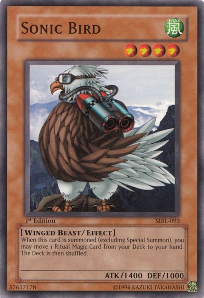 Sonic Bird, 1st-edition, front