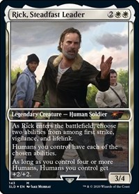 Rick, Steadfast Leader, Secret Lair Drop Series