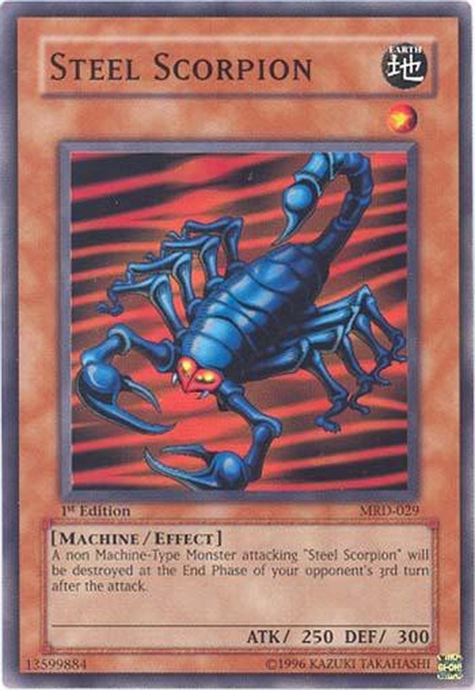 Steel Scorpion, 1st-edition, front