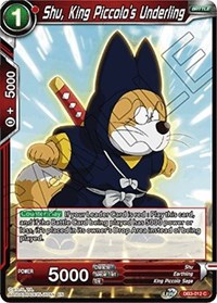 Shu, King Piccolo's Underling