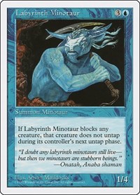 Labyrinth Minotaur, Fifth Edition