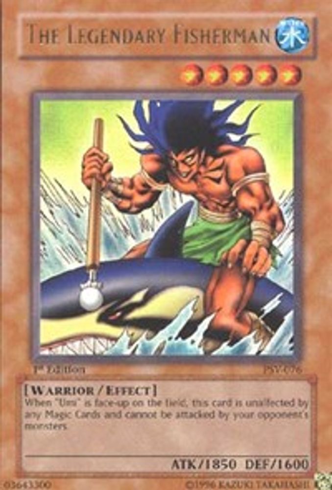 The Legendary Fisherman, 1st-edition, front