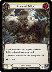 Primeval Bellow Yellow