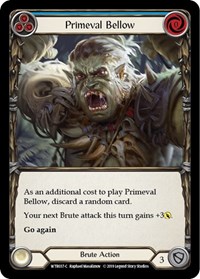 Primeval Bellow Blue