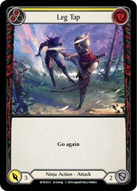 Leg Tap Yellow