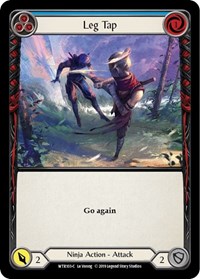 Leg Tap Blue