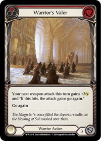 Warriors Valor Red