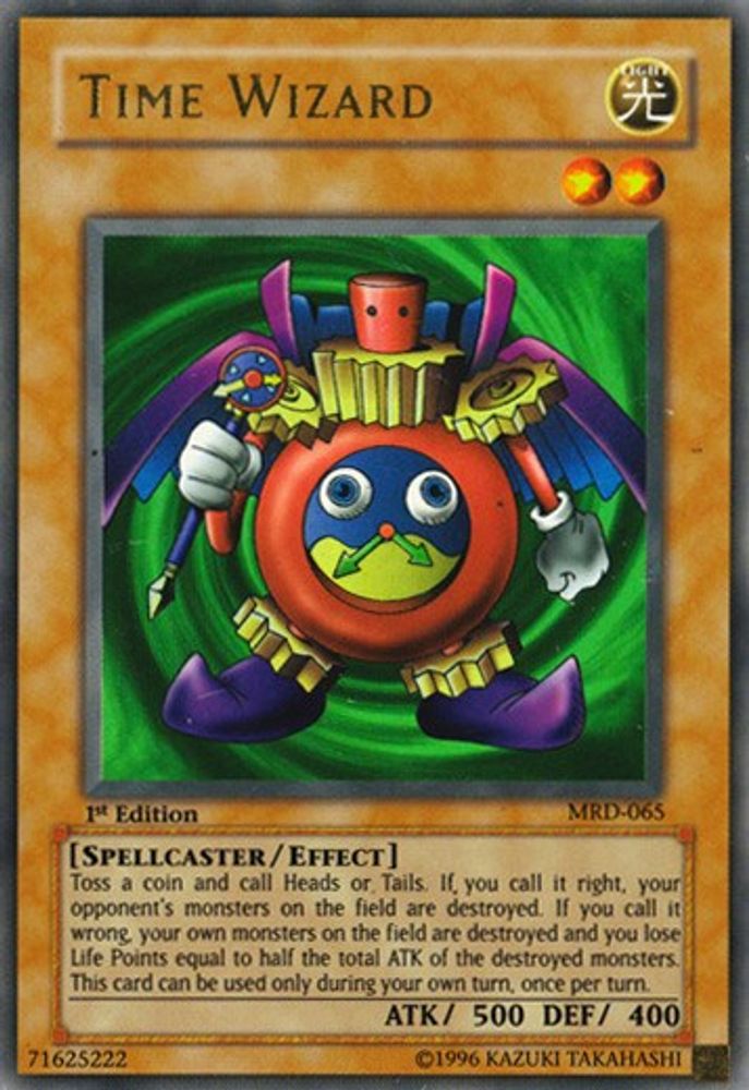 Time Wizard, Unlimited, front