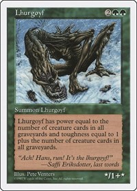Lhurgoyf, Fifth Edition