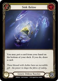 Sink Below (Yellow)