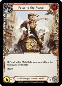 Pedal to the Metal Red