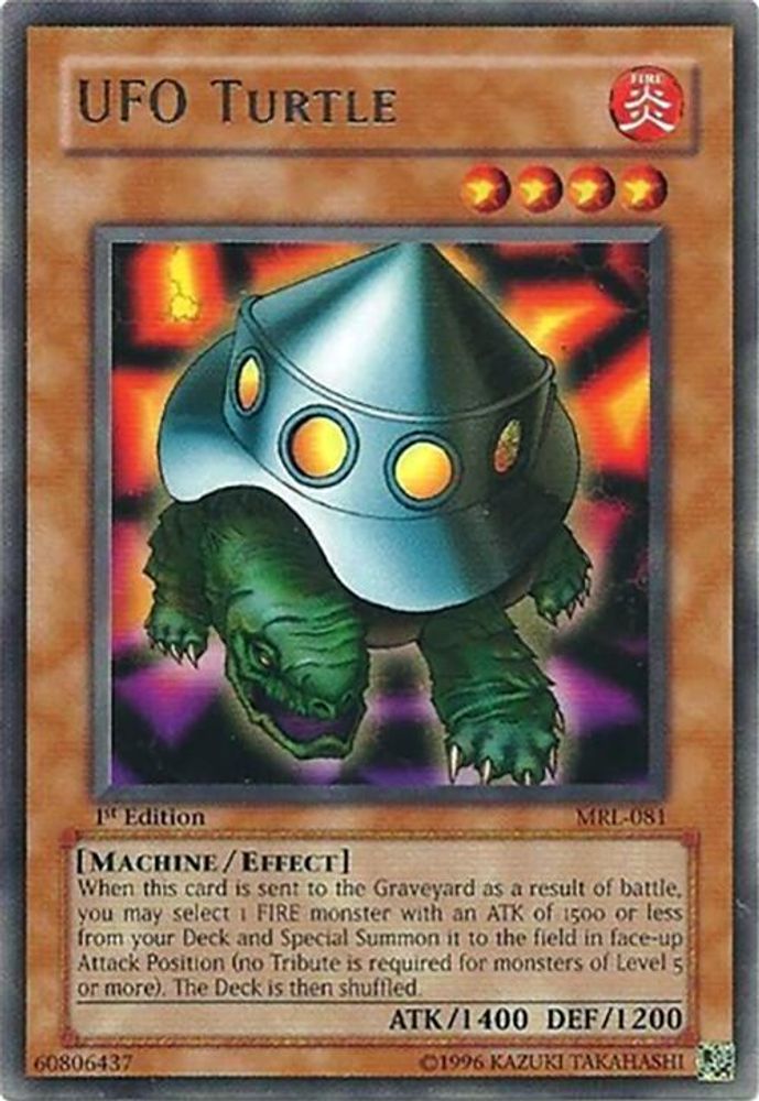 UFO Turtle, 1st-edition, front
