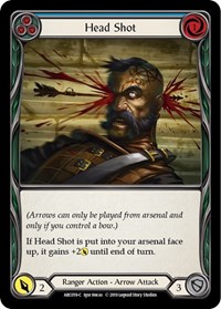 Head Shot Blue