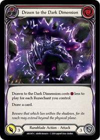 Drawn to the Dark Dimension Red