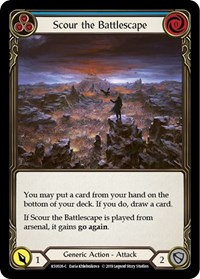 Scour the Battlescape Blue