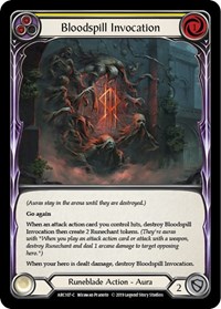 Bloodspill Invocation Yellow