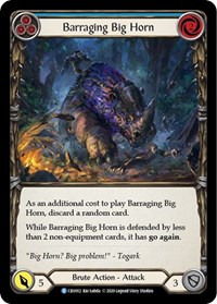 Barraging Big Horn Blue