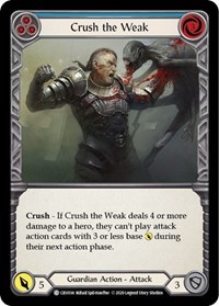 Crush the Weak Blue