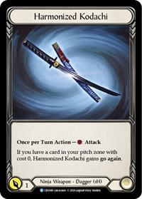 Harmonized Kodachi Reverse