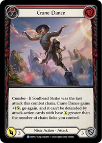 Crane Dance Red