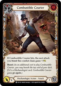Combustible Courier Red